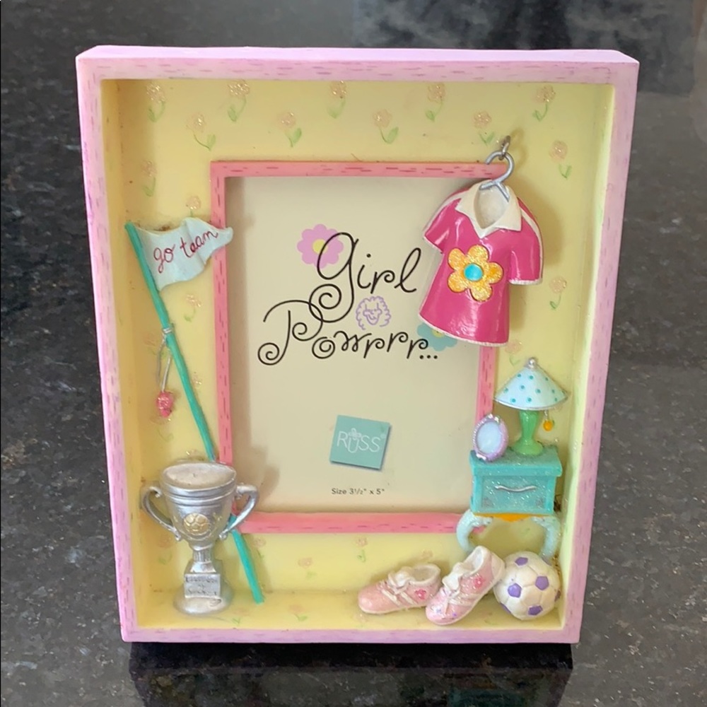 New girls soccer ⚽️ picture frame